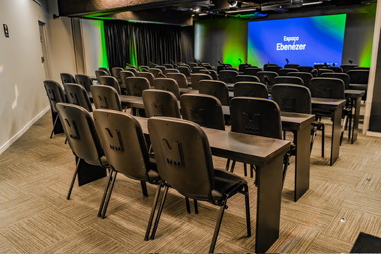 Auditório principal do Espaço Ebenezer